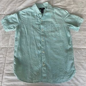 GapKids boys linen shirt sz L